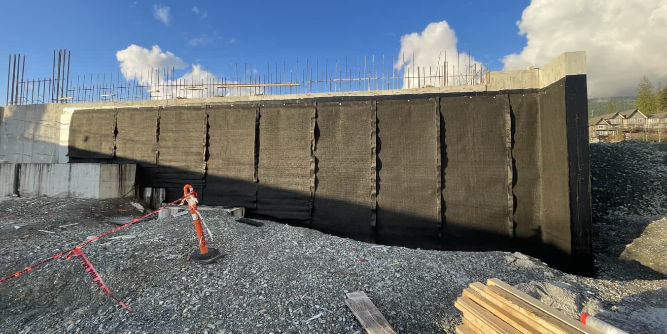 Drainmat Installation